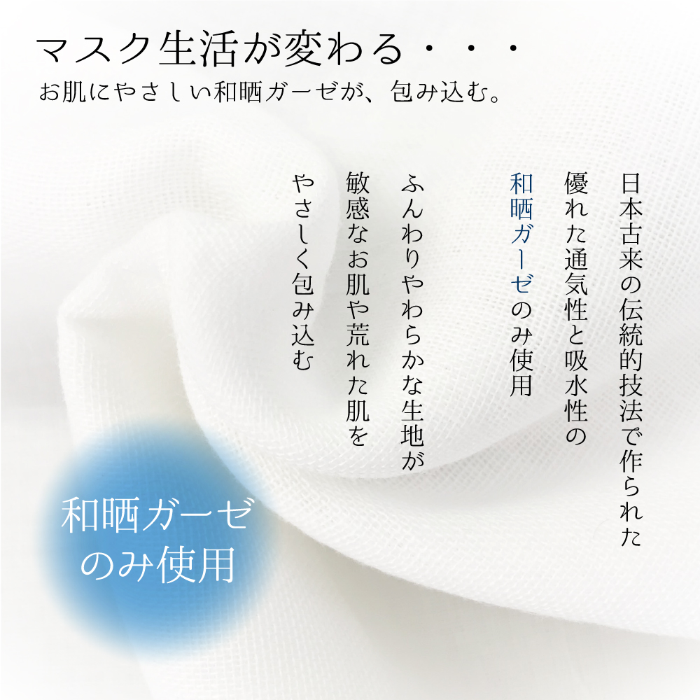 【添~sou~】綿麻夏タイプ・涼やかマスクインナー Amazonプライム販売開始 | 株式会社クラスタ